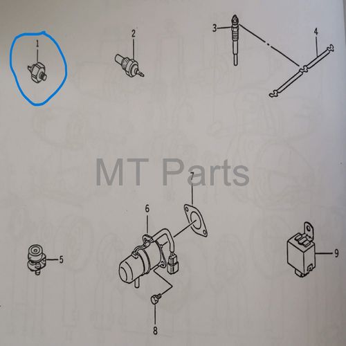Sonde de température d'huile Iseki TA, TL, TU, TX, TF, ( original occasion ) – Image 2