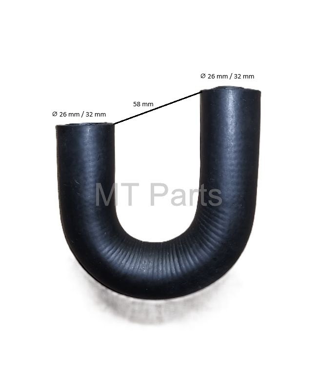 Durite entre moteur et pompe à eau Yanmar F, YM, YMG