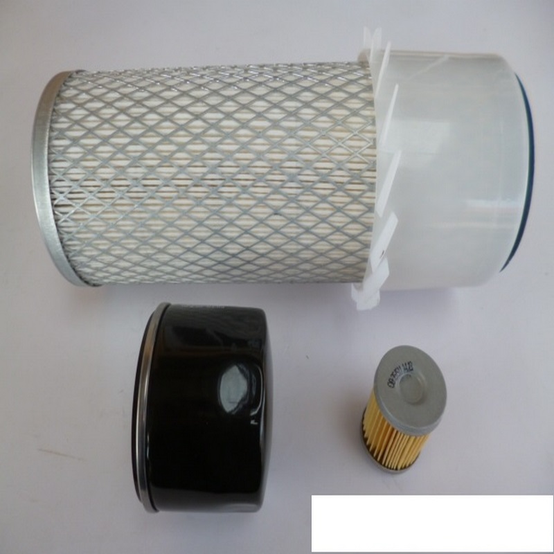Filtre set Mitsubishi D1600, D1650, D1800,..., MT1401, MT1601, MT1801,..., Satoh ST1620, ST1640,...