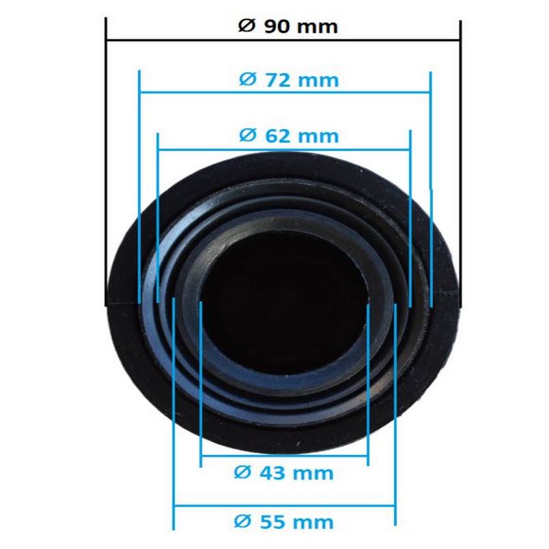 Filtre à air Hinomoto CX13, CX14,... Kubota A13, A14, GB13, GB14,..., CK, B21, B52,..., BX22, BX23, BX2200 – Image 4