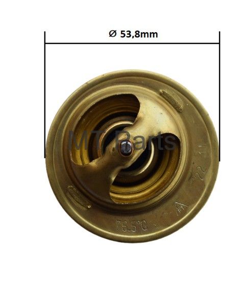 Thermostat Iseki TL, TS, TU, moteurs 3AD1, 3AE1, 3AF1, 3AG1 (76,5°C) – Image 2