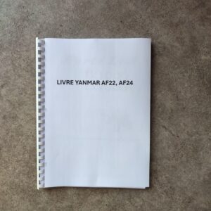 Livre Yanmar AF22, AF24