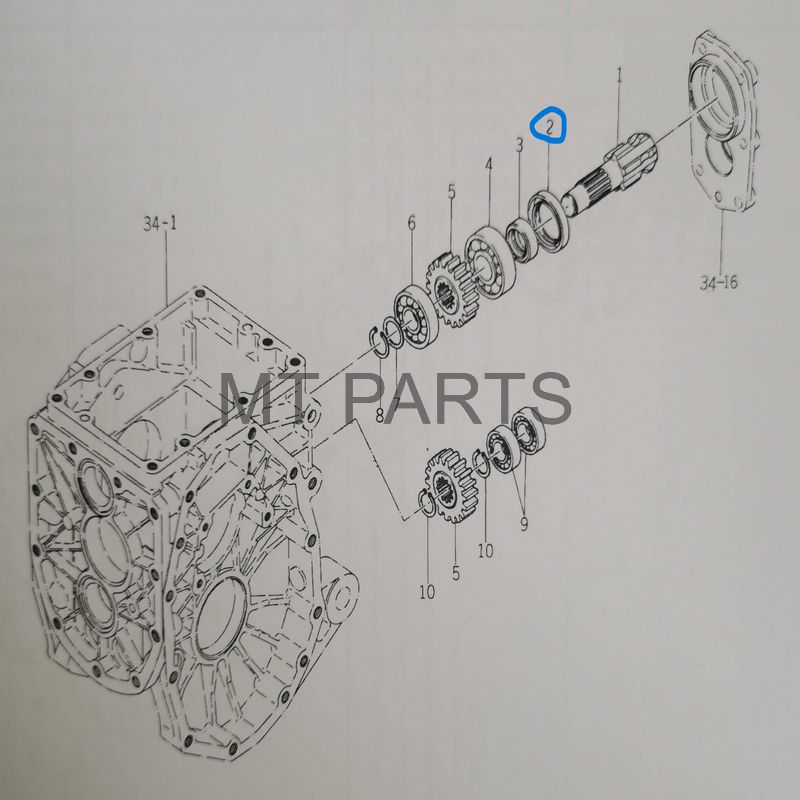 Joint spi PDF Iseki TX, TU, TL, TM, Kubota X, Hinomoto E – Image 2